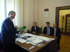 21 May 2013 MP Srdjan Sajn in meeting with the representatives of the OSCE Mission to Serbia 